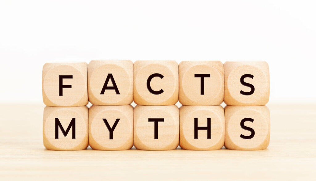 facts myths concept 8C6LZ3P
